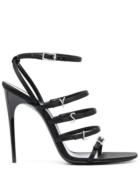 ysl jerry sandals|Saint Laurent Jerry 110mm silk.